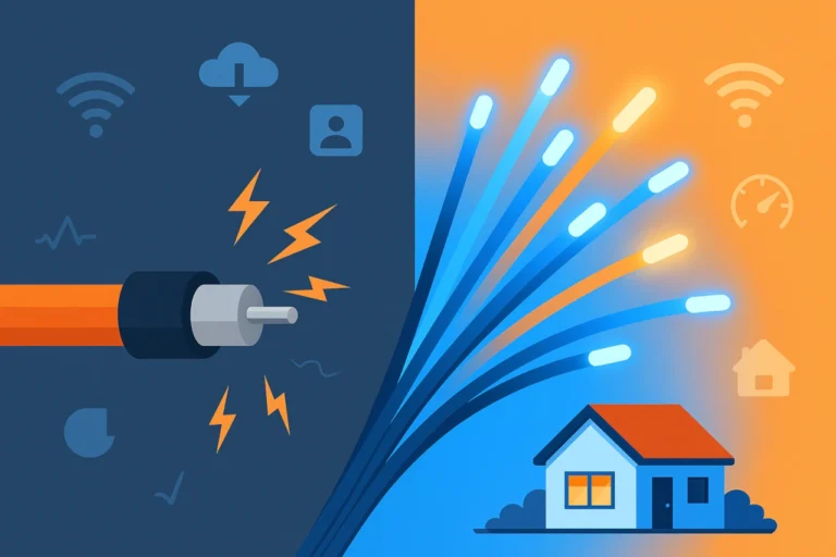 Ventajas del internet de fibra óptica frente al internet por cable