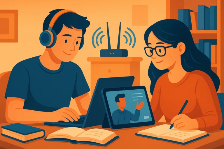 Internet para estudiantes en casa